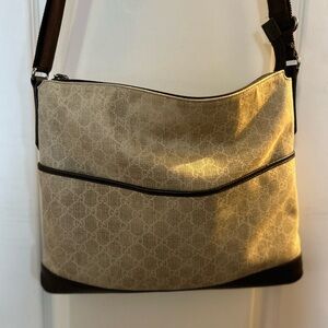 Gucci Tan/Brown Messenger Bag